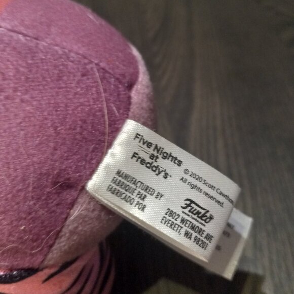 GlamRock Chica Plush Five Nights At Freddy Funko 2020 Stuffed Animal 7" - Picture 9 of 9